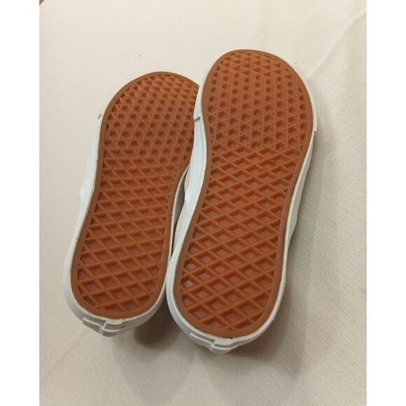 Vans Unisex 6.5/ 8 Classic Leather Slip-On Sneaker Whisper Pink Low Top - Picture 6 of 7